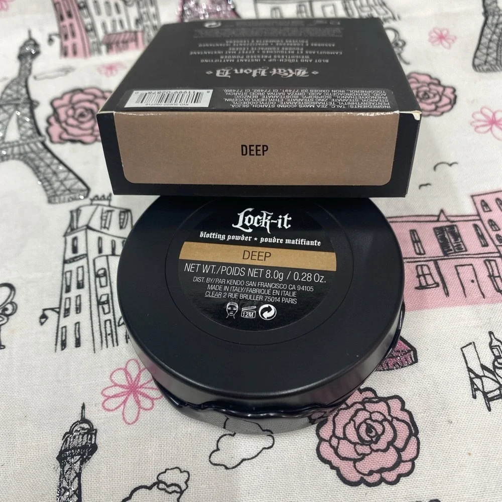 Kat Von D Lock-it Blotting Powder Matifiante Shade Deep Read Description